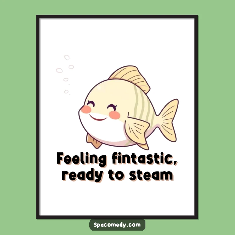 Free Printable Wall Art: Funny Fish Spa Day, Hilarious Downloadable Decor!