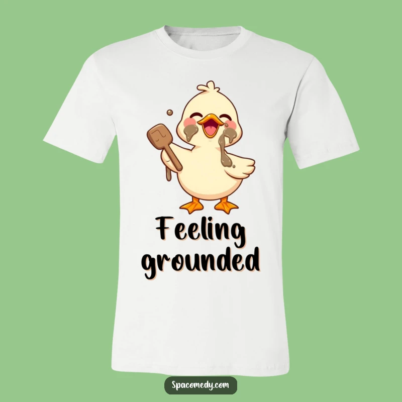 Funny Duck Mud Mask T-Shirt: Joyful Spa Lover for a Great Funny Gift Tee